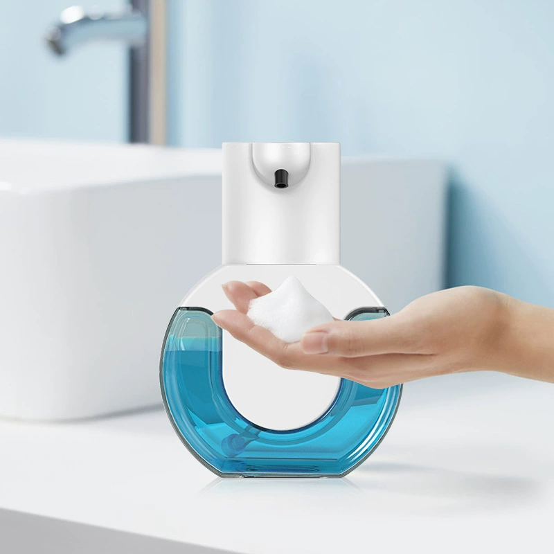 Automatic foam soap dispenser P10, motion‑sensor touchless, wall‑mount, bubble/gel options