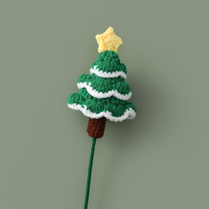 クリスマス毛糸花芸配葉花屋と完成品の新しいクリスマスシリーズの花束ホームショップ|undefined