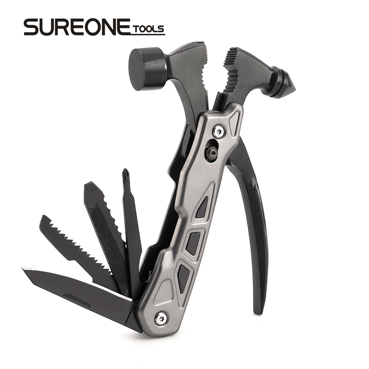 Factory Supply New Multi-Function Life Hammer Portable Car Survival Tool Camping Tool Hammer Safety Hammer