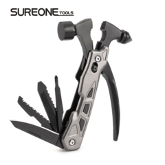 Factory Supply New Multi-Function Life Hammer Portable Car Survival Tool Camping Tool Hammer Safety Hammer