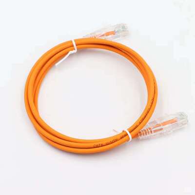 CAT6UTP Orange LZSH23AWG сетевого кабеля класса 6 Класс 6 Неэкранированные сетевые перемычки протестировано с низким содержанием галогенов с низким содержанием дыма.