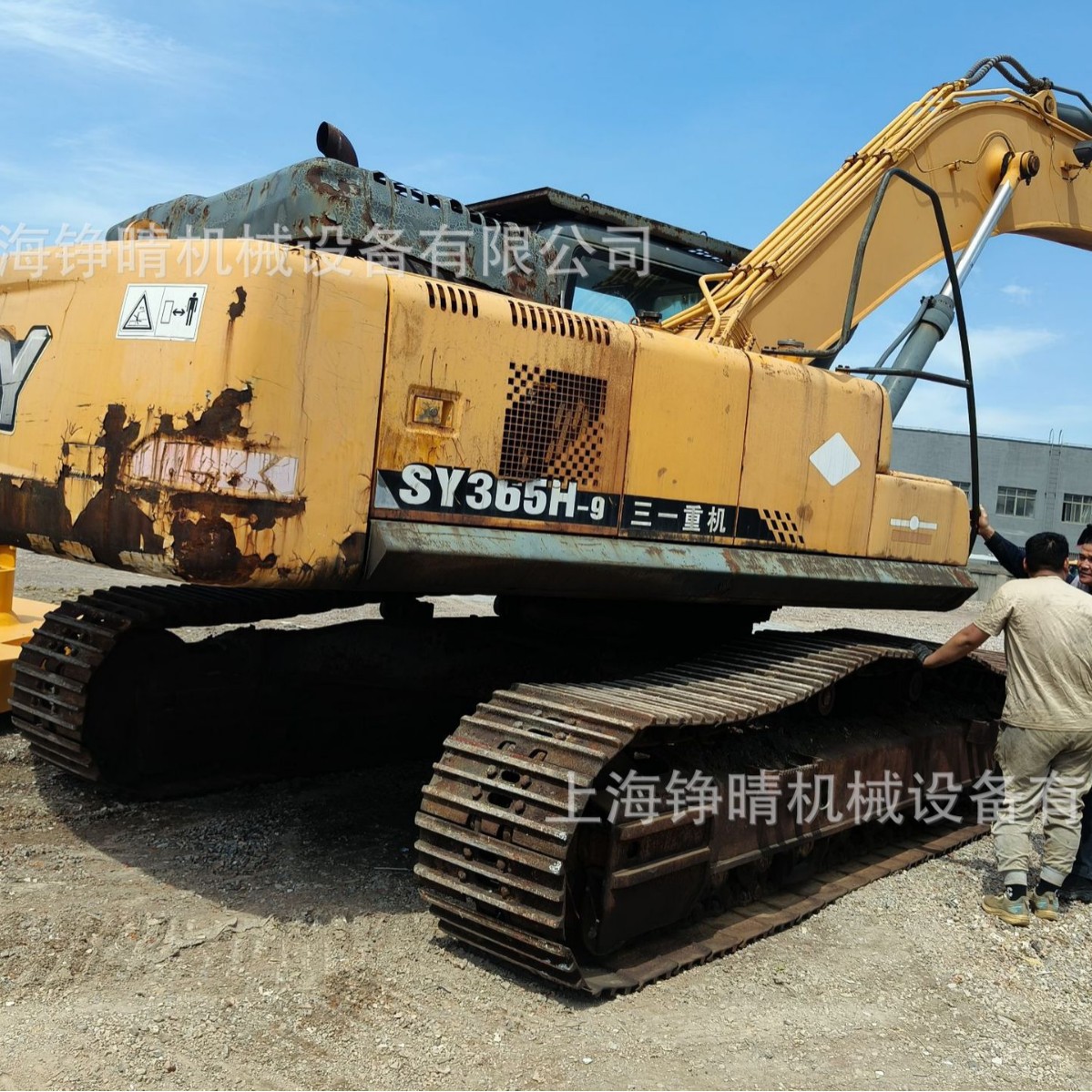 SANY原版原装三一365H二手挖掘机  In stock 现货60 215挖机出口1