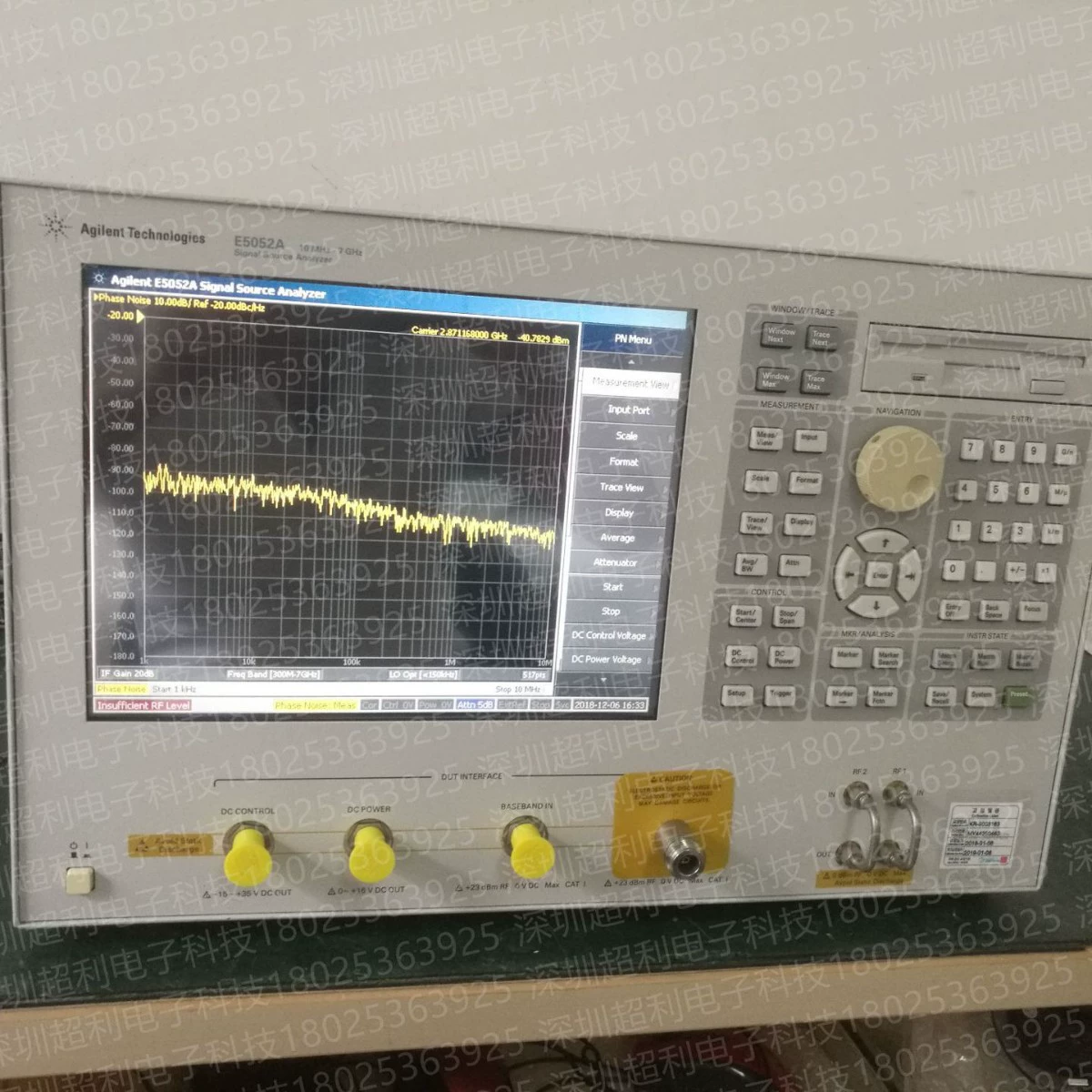 Тестер фазового шума E5052B новый keysight E5052B б/у E5052B E5055A