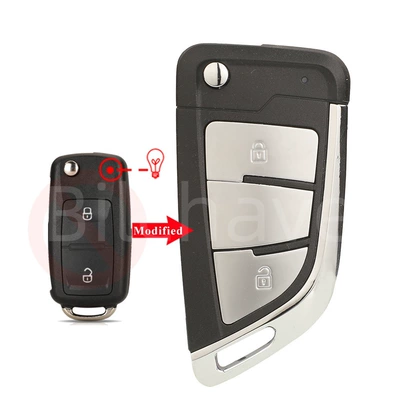 Car Keys Volkswagen Skoda Passat Seat - 2-keys-light-on-top