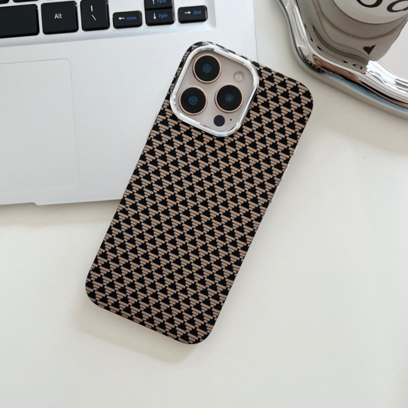 凯夫拉碳纤维纹适用iPhone17手机壳五金鹰眼超薄肤感苹果16保护套|undefined