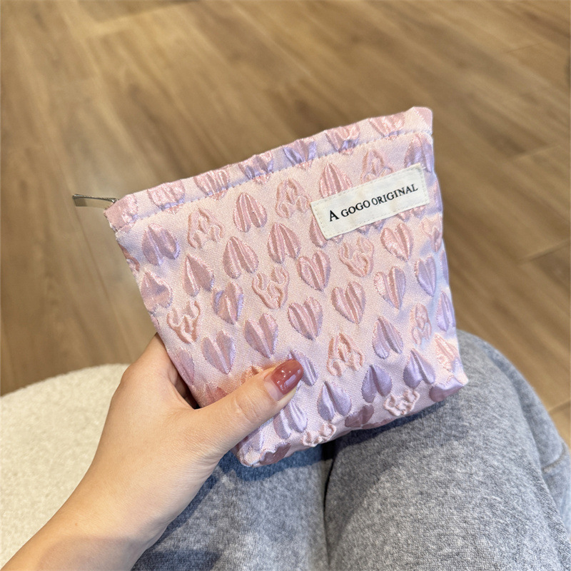 사다리꼴.핑크 하트