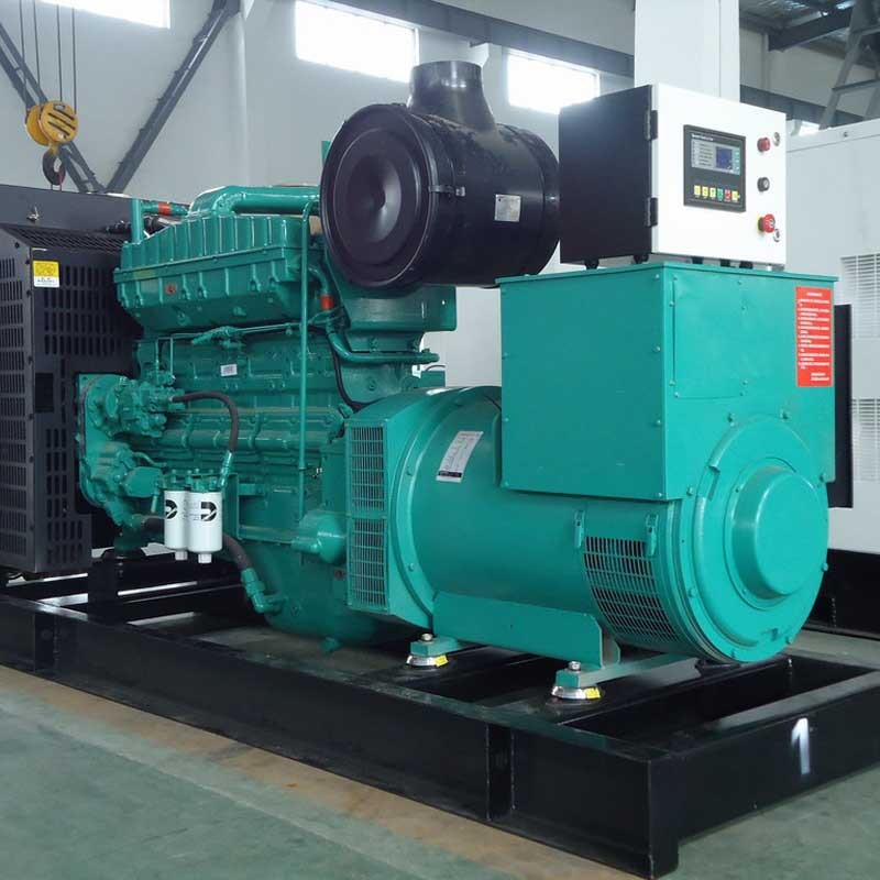 自启动康明斯250kw柴油发电机250kw康明斯发电机组配无刷发电机