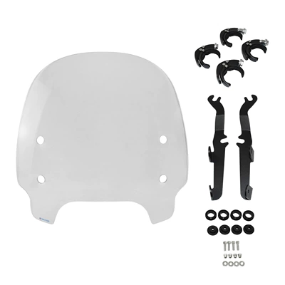 Suitable for Harley Motorcycle front windshield - transparent