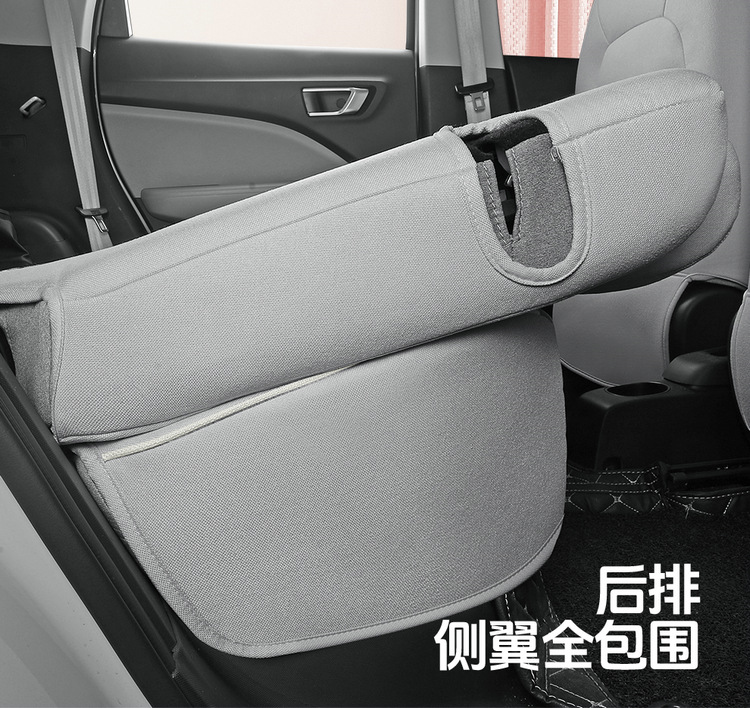 New zero run T03 special seat cover to3 four seasons GM seat cushion all-inclusive linen fabric seat cover cartoon