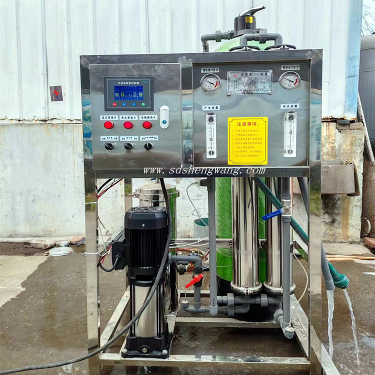 全不锈钢反渗透纯净水设备 胜王水处理 软化过滤全自动售水机