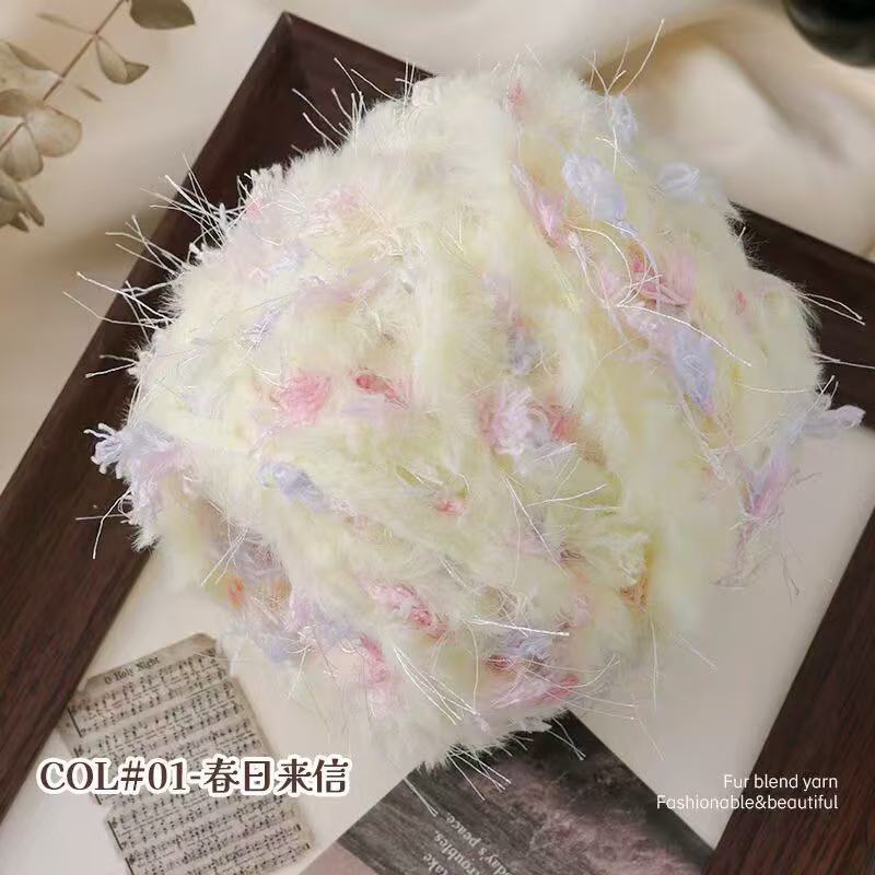 Кольоровая шерстяная сумка, мягкая шляпа ручной работы, крючком, свитер, DIY