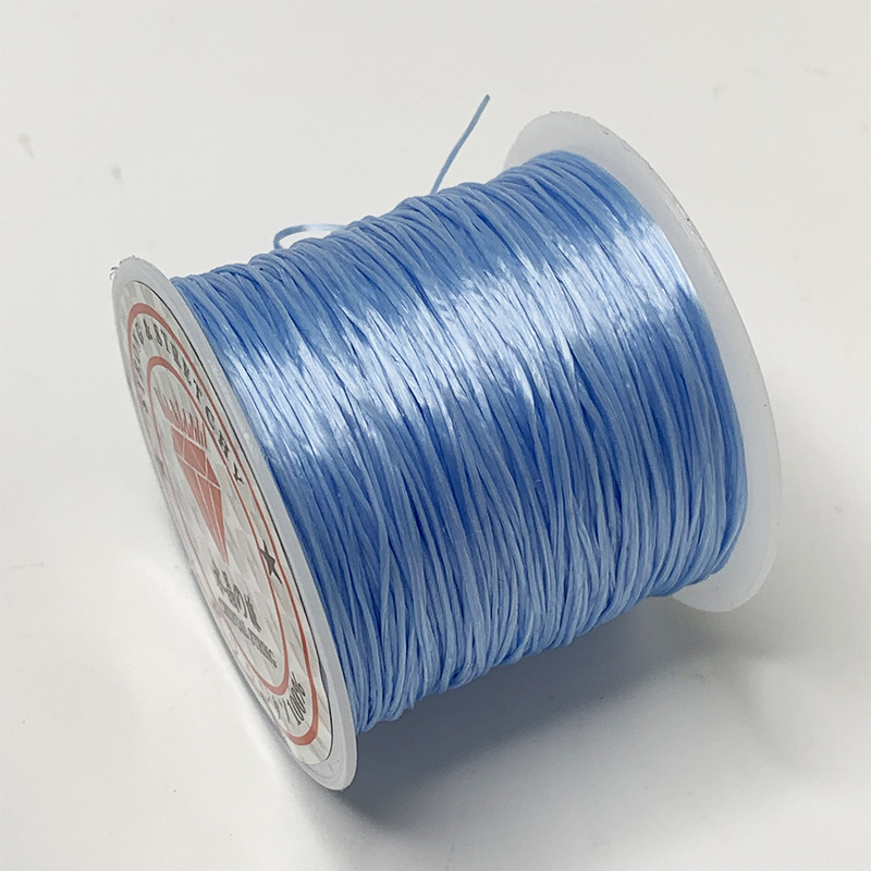 Cordón de pulsera de alta calidad de alambre plano elástico, cordón de cuentas resistente al desgaste, cordón de juego de alta elasticidad, cordón especial para pulsera