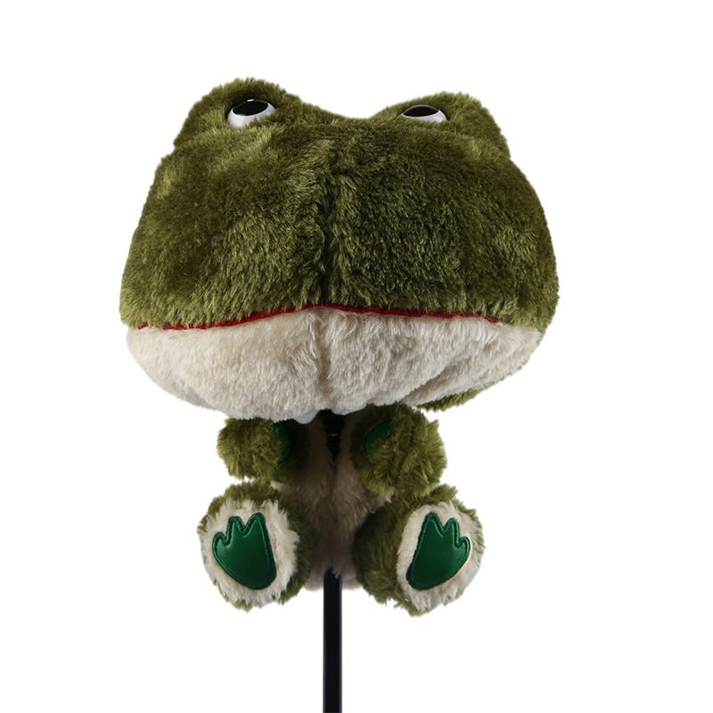 Transfronteriza caliente rana de dibujos animados simulación Golf Club cubierta animal tapa cubierta N ° 1 varilla cubierta protectora fábrica al por mayor