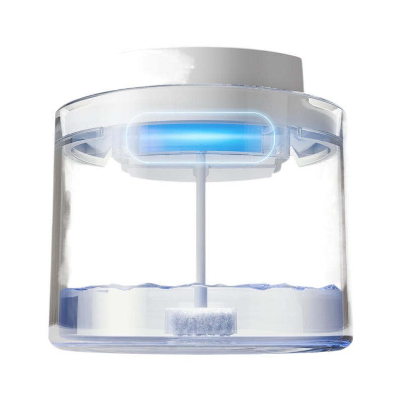 Dispensador de agua de cerámica inteligente para mascotas, circulación automática, sensor inteligente, alimentador de agua para perros y gatos, bomba de agua inalámbrica, suministros para mascotas