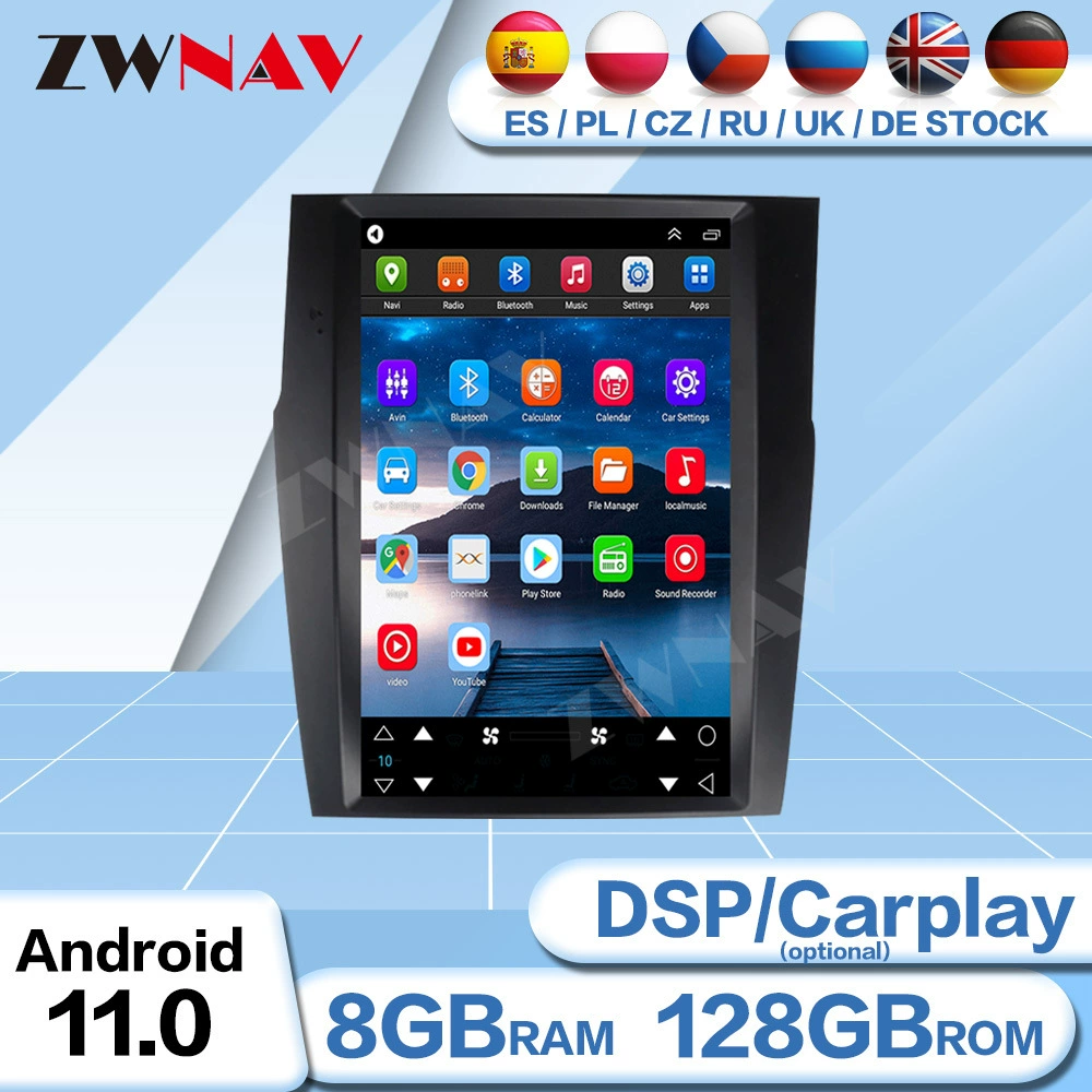 Подходит для Android 11 Citroen C4 центральный экран вертикальный навигационный интегрированный 4G полный Netcom CarPlay