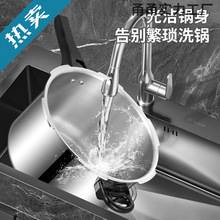 高压锅燃气家用商用压力锅大容量煲汤锅具柴火明火煤气电磁炉通用