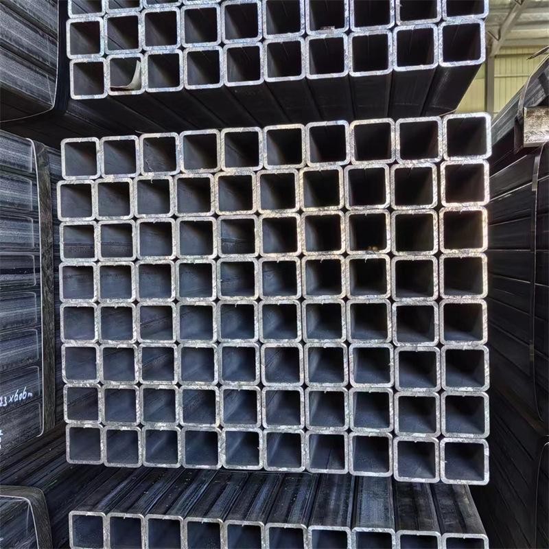 Fabricante Q235 tubo cuadrado negro Q345 tubo cuadrado de pared gruesa tubo cuadrado 25 * 25 10 * 10 tubo cuadrado cuadrado en stock