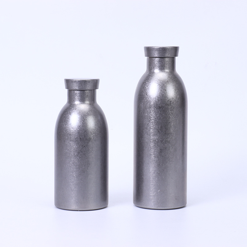 304 스테인리스 운동용 보온 텀블러 휴대용 대구경 레트로 물병 350ml 500ml