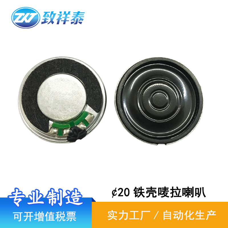 20mm Iron Shell Speaker 8 Ohms 1W Security Speaker Smart Home Full-Range Mylar High-Fidelity Sound Quality High Volume 20mm Iron Shell Speaker 8 Ohms 1W Security Speaker Smart Home Full-Range Mylar High-Fidelity Sound Quality High Volume