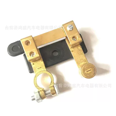 Car on the line of fire battery battery pile head - zinc-alloy-horizontal-section
