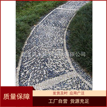 福建厂家直销小型鹅卵石驳岸石点缀石汀步石踏步石
