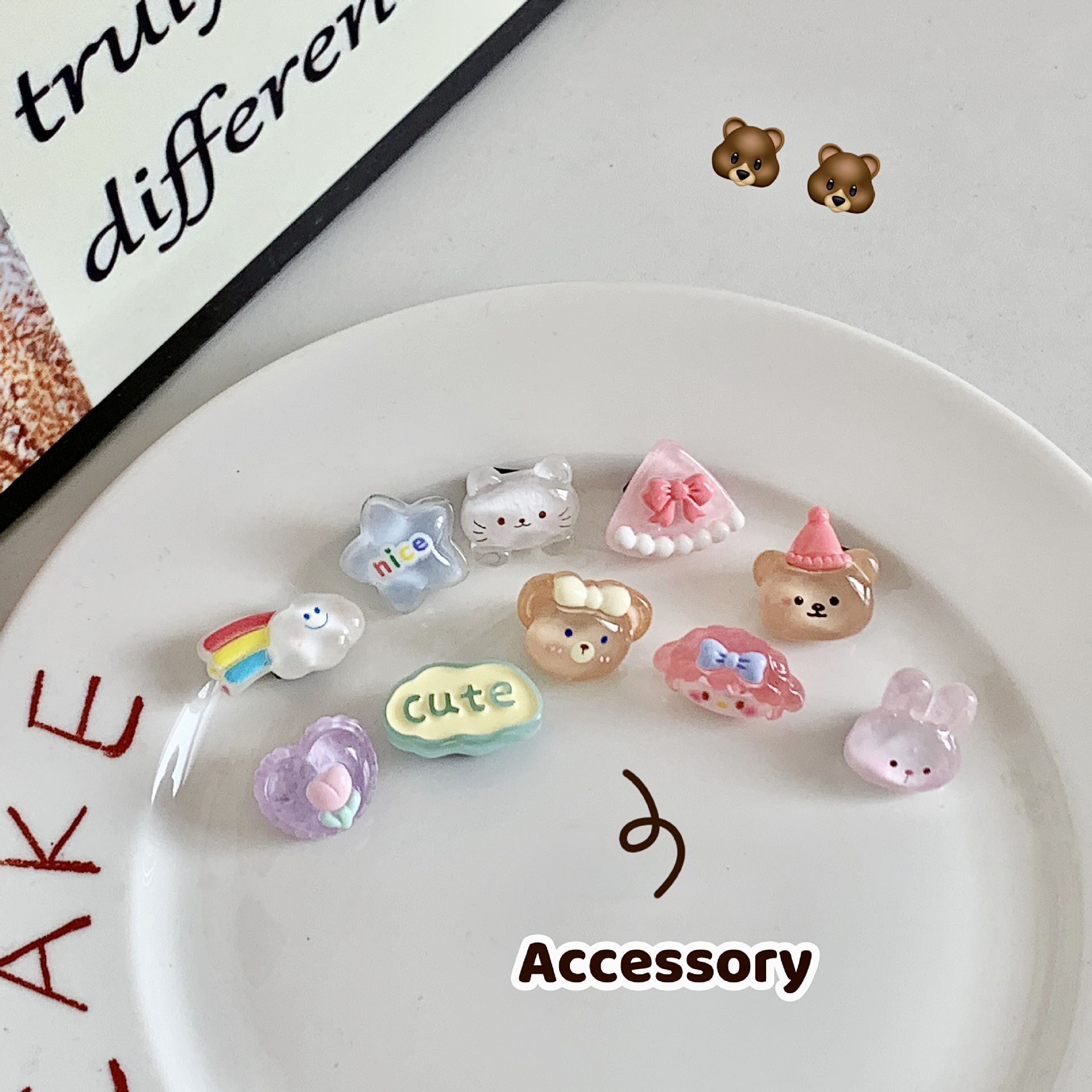 크리스탈 애니멀 [10종 세트] 크록스 비파괴 설치