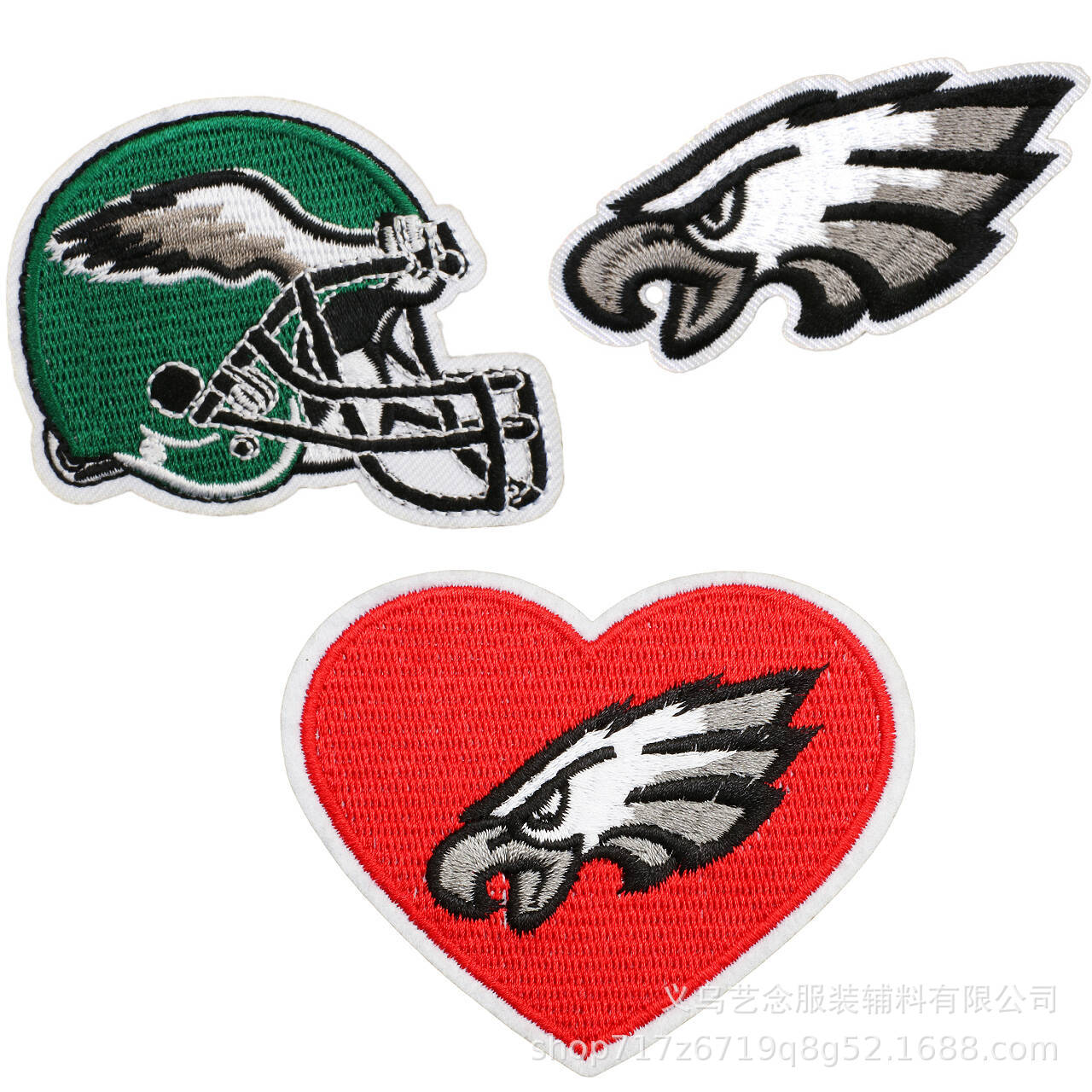 Yi Nian rugby equipo logo bordado tela pegatinas equipo logo parche pegatinas deportes Rugby logo tela pegatinas