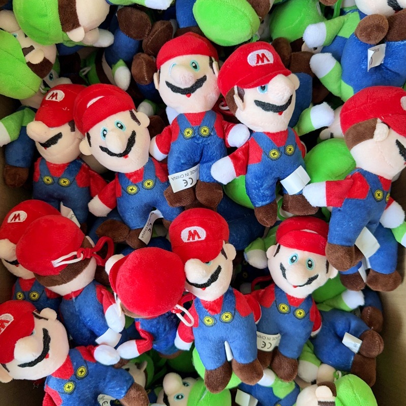 クロスボーダースーパーマリオ漫画マリオペンダントぬいぐるみ人形人形バッグペンダントキーホルダー人形|undefined