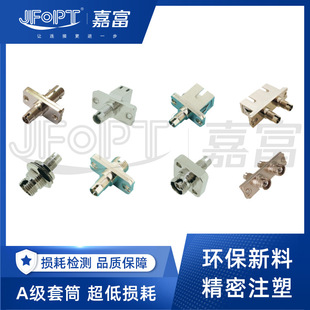 Metal Din-Lc St Fc Sc Fiber Optic Coupler Simplex Duplex Female Telecom Grade Low Loss Adapter