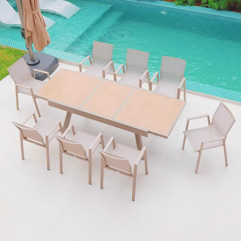 8 (silla) + 1 (mesa telescópica actualizada 180 / 240x90)