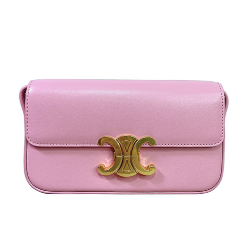  New Arrival High-Quality Genuine Leather Vintage Clutch Bag with Triumph Arch Design – Stylish, Versatile, and Perfect for a Chic Shoulder or Hand Carry Petite Square Bag