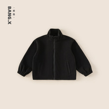 宥宝童装冬季新品儿童内胆女童外套拉链衫男童长袖保暖上衣开衫