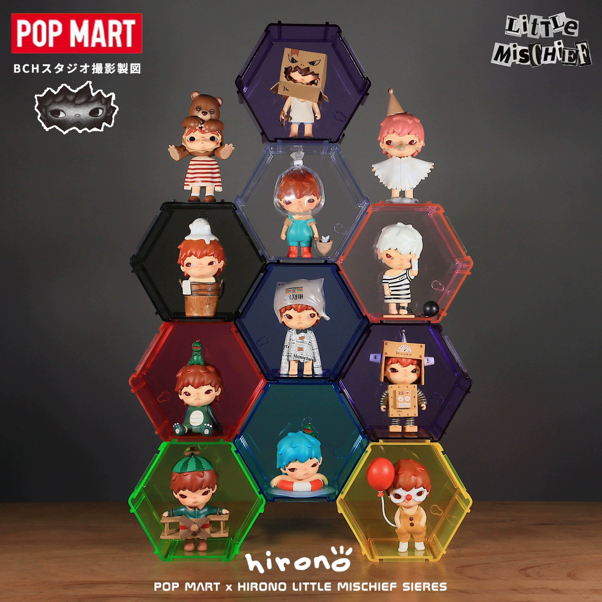 Гарантированно POP MART POP MART HIRONO маленькая неудача Ono второй поколения слепая коробка интернет-знаменитость украшение