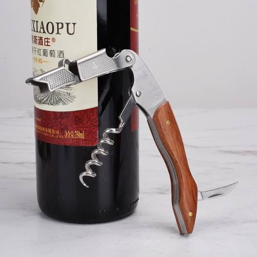 Amazon log handle hippocampus bottle opener wine red wine bottle opener multi-function wine opener