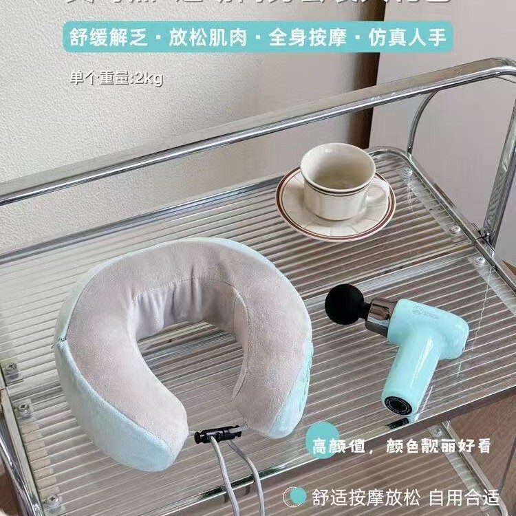 アイコ・ベア筋膜ガン 健康 大重陽 中秋節 高齢者向け 首マッサージ器 ギフトセット 頸椎マッサージ|undefined