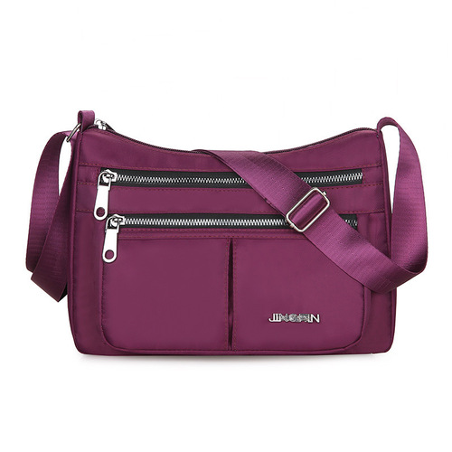Large capacity canvas shoulder bag for women  new Korean style nylon crossbody bag for shopping mommy bag wholesale