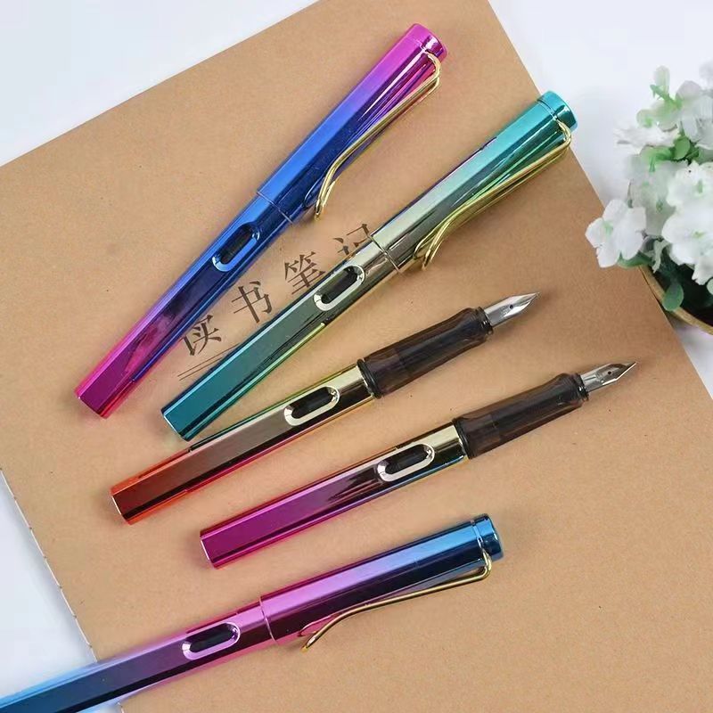 Los estudiantes de alto valor pueden reemplazar el estilo de la bolsa de tinta, la escritura de colores reales de colores reales, la caligrafía especial para estudiantes de primaria