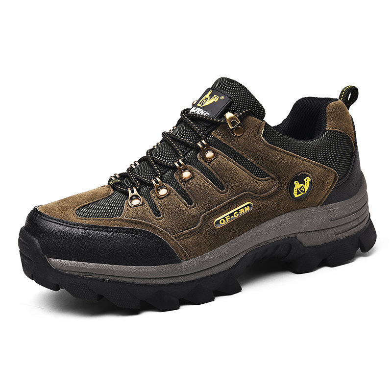 Transfronterizo otoño más tamaño plataforma de los hombres antideslizante resistente al desgaste bajo-top viajes off-road casual zapatos de senderismo