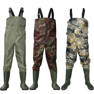 Source Factory High-End Quality Fully Tested Camouflage Nylon Waders Fully Waterproof Fishing Waders Waders