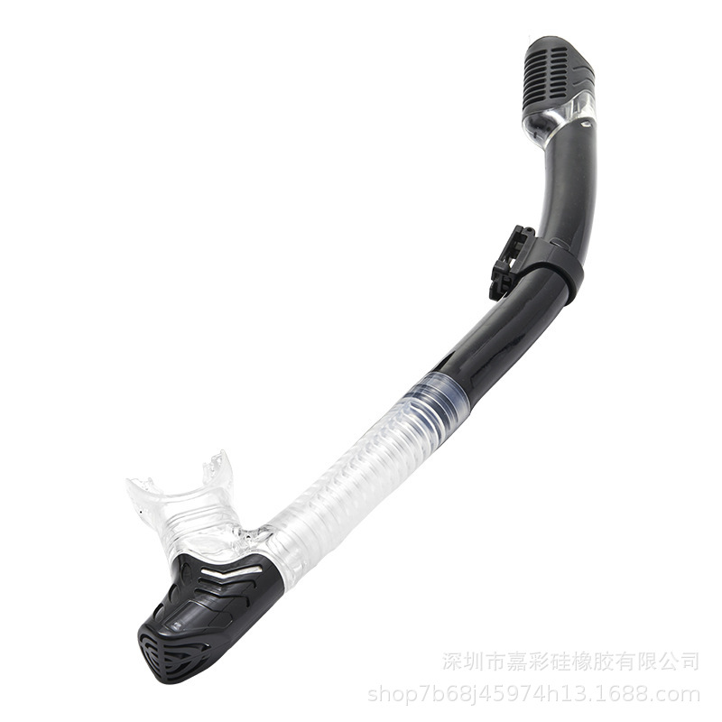 Cross-Border New Products Specially Designed for Diving Snorkel, Swimming Ventilation, Fully Dry Snorkeling Equipment, Diving Training Snorkel