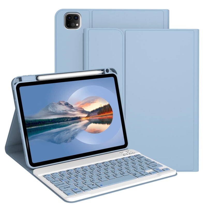 For Apple iPad air7 protective cover 2025 pro11 generation air6 Bluetooth keyboard 13 integrated with pen slot