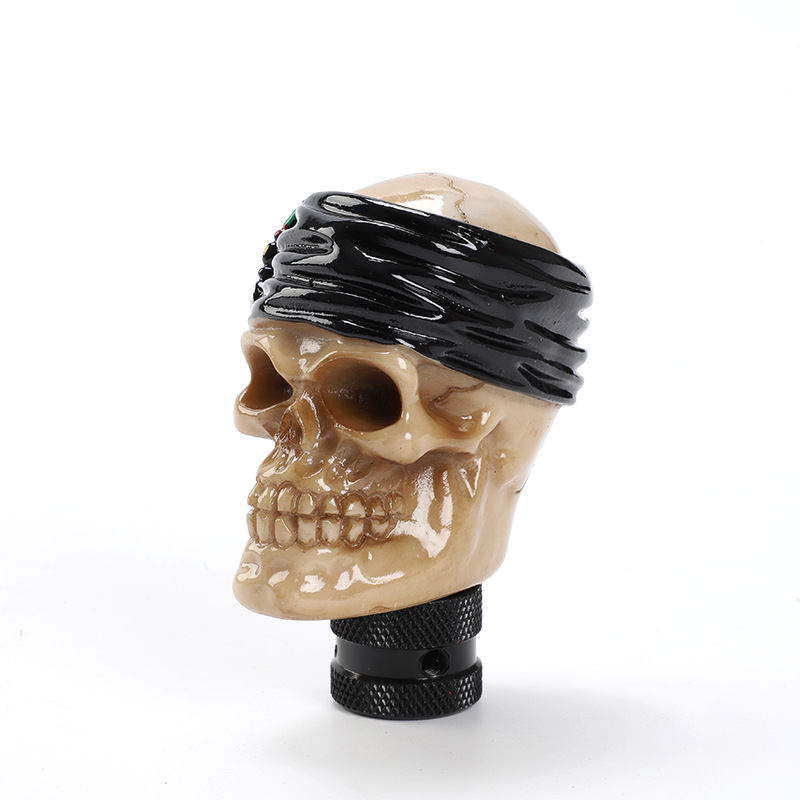 accesorios de modificación de automóviles cabeza de marchas personalidad cabeza de manija fantasma varilla de cambio de marchas bola de mano al por mayor image 23