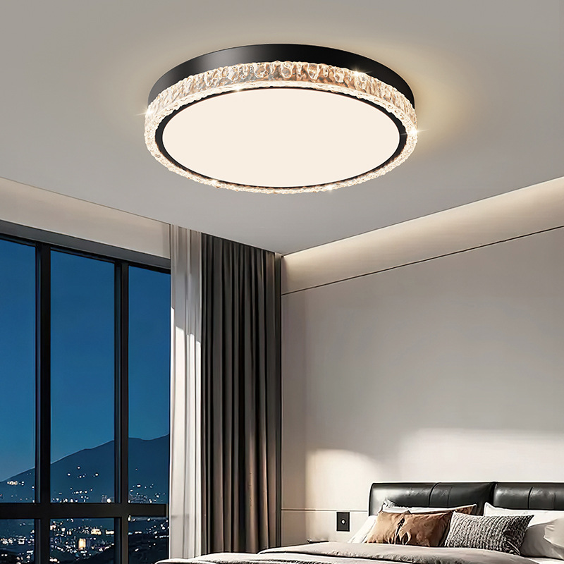 Grand View Garden lujo ligero italiano sala de estar lámpara de techo hielo grieta 2026 nueva alta sensación de gran lámpara 461L