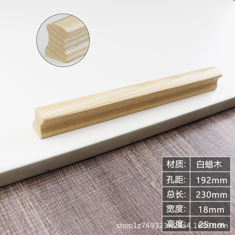 Gabinete puerta gabinete cajón madera maciza mango japonés moderno minimalista haya negro nogal nórdico armario mango de madera