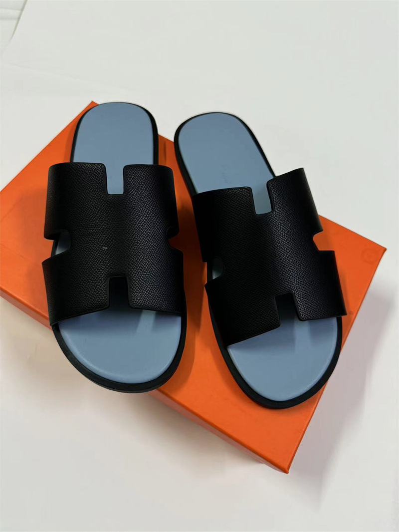 Medio Oriente e-commerce transfronterizo h zapatillas hombre sudeste asiático zapatos de cuero plano comercio exterior europeo y americano zapatos de playa de una sola zapatilla