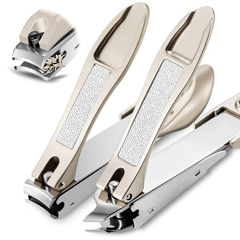 Mantis al por mayor anti-splash nail groove nail cutter oblicuo nail clipper nail clipper set