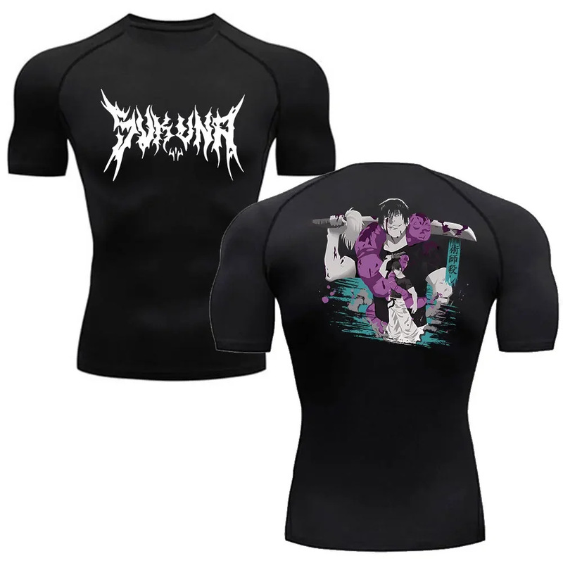 Anime Graphic Compression Shirt Sports Athletic Quick Dry T-Shirt T-Shirt Top, Sports Exercise, Sweatshirt Short Anime Graphic Compression Shirt Sports Athletic Quick Dry T-Shirt T-Shirt Top, Sports Exercise, Sweatshirt Short