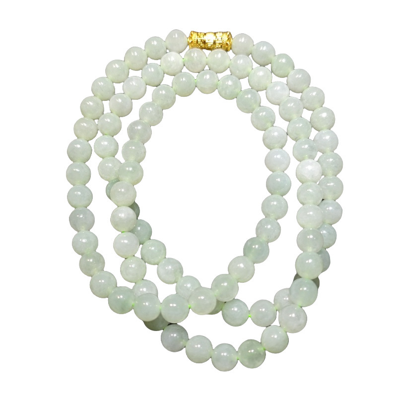 Yuemianyuan Sihui Jade Tianguanxu 天然ビルマ A グレード s925 シルバークラスプカード 6.5 ネックレスブレスレット兼用チェーン|undefined