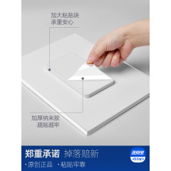 Acrylic photo frame for wall hanging, teacher introduction, profile wall, advertisement display, certificate of honor, patent certificate frame, no drilling required