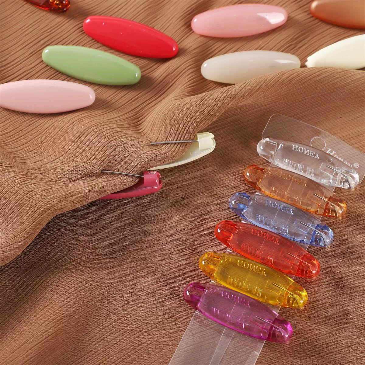 (Cross-border trading), quality plastic pin, scarf